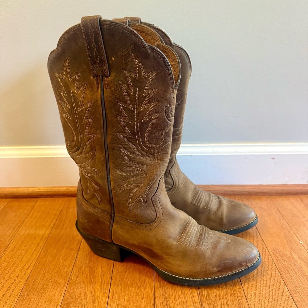 Ariat Brown Heeled Boots